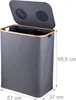 Relaxdays 4052025848965, 140 L, Obdĺžnikový, Bamboo, Náhľad obrázku produktu 4