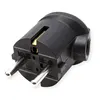 BACHMANN Schutzkontaktstecker, schwarz bruchfest, Produktbild-Vorschau 2