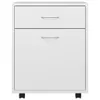 vidaXL Rollschrank Weiß 45x38x54 cm Holzwerkstoff Produktbild-Vorschau 4