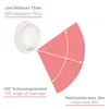 BRILONER HELSINKI Lampada da parete a LED senza fili, IP44 Anteprima dell’immagine prodotto 4