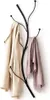 DanDiBo Wandgarderobe Metall Schwarz 93861 Flora Garderobe Produktbild-Vorschau 8