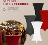 Deuba Set da 5 Rivestimenti Elastici per Tavoli Bar Ø 60-65 Anteprima dell’immagine prodotto 6