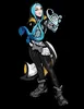 A stylized illustration of the character Maya from the video game Borderlands 3, presented against a black background. Produktbild-Vorschau