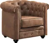 Couchgarnitur 3+2+1 - Microfaser - Vintage-Look - Produktbild-Vorschau 4