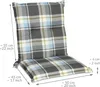 Beautissu 6er Set Sunny BK Niedriglehner Auflagen 100x50 cm Produktbild-Vorschau 5