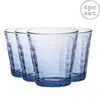 Duralex 22 cl Prisme Marine Glas, 4 Stück, blau Produktbild-Vorschau 2
