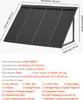 A diagram showing the dimensions and included accessories for a door awning. Anteprima dell’immagine prodotto