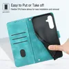 Hülle für Samsung Galaxy S25 Prägung Flip Leder Brieftasche Produktbild-Vorschau 5