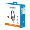 MANHATTAN Headset SLIM LINE Stereo Flexibles Mikrofon aus Produktbild-Vorschau 4