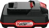 A black and red battery pack with a white label. Produktbild-Vorschau
