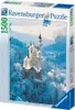 RAVENSBURGER Puzzle Château de Neuschwanstein en hiver 1500 Voir les images du produit 2