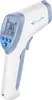 A white and blue digital thermometer is shown against a white background. Produktbild-Vorschau