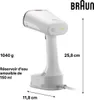 Braun QuickStyle 5 GS 5011, Ručný parný čistič, 0,15 L, Náhľad obrázku produktu 12