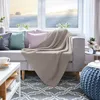 Hahn Wohndecke Strickdecke Perlmuster Kuscheldecke Produktbild-Vorschau 4