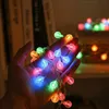 10M 100 LED Kugel Lichterkette Batterie Innen Garten Party Produktbild-Vorschau 3