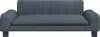 vidaXL Pelíšek pro psy Dark Grey 90x53x30 cm Látka Náhled obrázku produktu 3