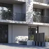 Briefkastenanlage Cube for Six in Rost Produktbild-Vorschau 5