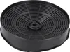 A black carbon filter for a range hood. Produktbild-Vorschau