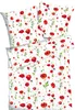 Kaeppel Bettwäsche Sommermohn" rot 1x 135x200 cm + 1x 80x80 Produktbild-Vorschau 2