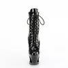MOON-1020SK Damen Booties von Pleaser, Schwarz Glanz , EU Produktbild-Vorschau 2
