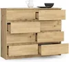 Commode, sideboard en chêne Artisan (L:120 / H:99 / P:40) Voir les images du produit 2