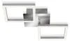 LED Deckenleuchte drehbar Metall-Kunststoff chrom-silber Produktbild-Vorschau 1