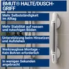 Haltegriff Dusche mit Saugnapf – Duschgriff, Haltegriff, Produktbild-Vorschau 2
