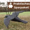 2er Set Taubenabwehr Vogelabwehr Krähe Raben fliegend Produktbild-Vorschau 6
