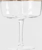 HOMLA AMAR plain - Herzförmiges Margarita-Glas mit Goldrand Produktbild-Vorschau 4