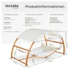 tectake® Hängematte Locarno Belastbarkeit 250 kg, 328 x 160 Produktbild-Vorschau 5