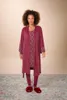 PIP STUDIO Damen Morgenmantel Naomi Kimono Velvet Solid Produktbild-Vorschau 3