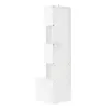 Armoire d'angle Flieks avec éclairage LED et 2 tiroirs, Voir les images du produit 9