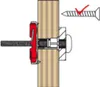 Fischer DUOTEC 12 10 pz. Kit gancio a vite e tassello a Anteprima dell’immagine prodotto 9