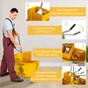 Wózek sprzątający HOMCOM 20 l z prasą i zestawem do Podgląd zdjęcia produktu 6