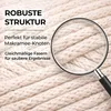 Makramee Garn 3mm Cordy Mini, 250g Baumwollkordel, weich & Produktbild-Vorschau 5