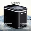 AREBOS Eiswürfelmaschine 12kg 24h 8 Eiswürfel in 10 Min 2,2 Produktbild-Vorschau 4