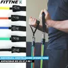 FITTNEX Profi Fitness Bänder Set Gymnastikband Produktbild-Vorschau 3