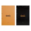 RHODIA Notizblock No. 20 DIN A4+ franz. Lineatur orange Produktbild-Vorschau 4