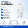 Smart Steckdose WLAN Steckdose Smart Plug Schwarz Alexa Produktbild-Vorschau 8