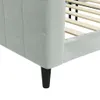 vidaXL Tagesbett Hellgrau 90x190 cm Samt Produktbild-Vorschau 6