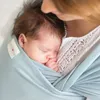 Nosidełko TRICOT-SLEN BAMBOO Blue Fog Podgląd zdjęcia produktu 2