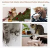 PawHut Škrabadlo pro kočky s plošinou, sisal a plyš, světle Náhled obrázku produktu 7