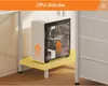ODK L-förmiger Schreibtisch mit USB-Ladeanschluss, Produktbild-Vorschau 6