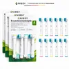 12 Stück NIBSY Aufsteckbürsten kompatibel mit Oral B, weiß Produktbild-Vorschau 1