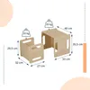 Set da pranzo per bambini Relaxdays, set da 2 pezzi, Anteprima dell’immagine prodotto 4