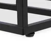 Relaxdays 10038796, Stojan na rostliny, MDF, Ocel, Černá, Náhled obrázku produktu 7