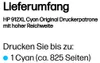 HP 912XL High Yield Cyan Original Ink Cartridge (3YL81AE) Productafbeelding-voorbeeld 30