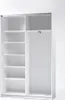 Fast Schiebetürenschrank 125 cm Weiß Produktbild-Vorschau 4