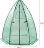 A green greenhouse with dimensions indicated. Náhľad obrázku produktu