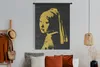MuchoWow® Wandteppich Wandbehang Mädchen mit einem Produktbild-Vorschau 4
